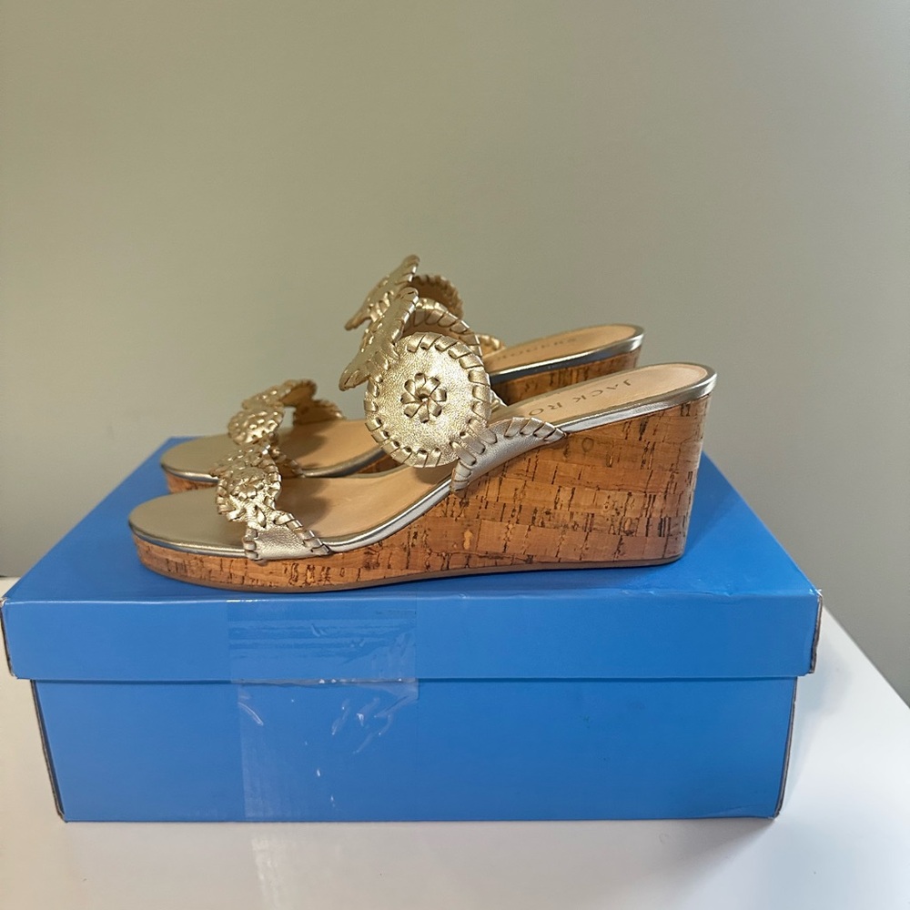 Jack Rogers Mid Wedge Sandals